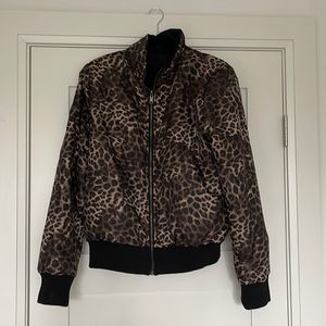 Brand new never worn reversible bomber